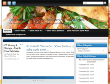 Tablet Screenshot of kebab-lieferservice.de